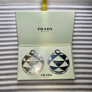 Prada Special Gold Silver Ornament 2024 Edition Luxury Designer Collectible Auth